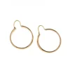 Pendientes de Oro amarillo 18K con diseño redondo