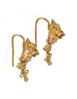 Pendientes de Oro amarillo 18K con diseño