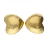 Pendientes de Oro 18K con diseño de corazón