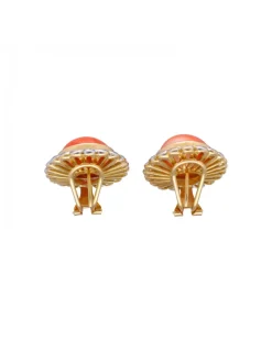 Pendientes para mujer con zirconitas de oro 18 kl