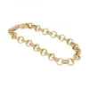 Pulsera de oro amarillo 18 K con diseño