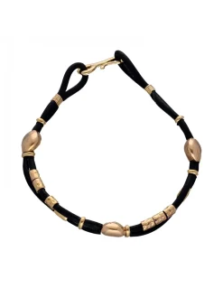 Pulsera de Oro amarillo con diseño Pelo de Elefante