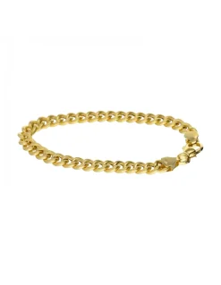 Pulsera de Oro amarillo 18K con diseño de eslabones