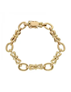 Pulsera de Oro amarillo 18K con diseño semi rígido