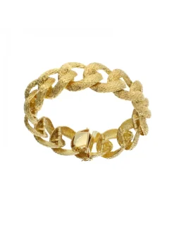 Pulsera de Oro amarillo 18K con diseño semirrígido