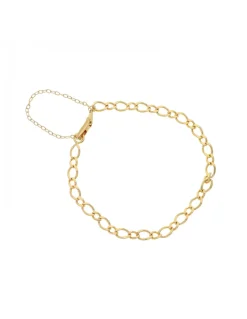 Pulsera de Oro amarillo 18K con diseño de eslabones