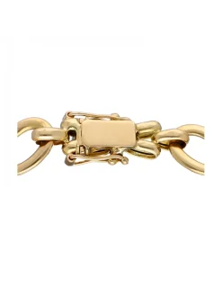 Pulsera de Oro amarillo 18K con diseño semi rígido