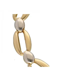 Pulsera de Oro amarillo 18K con diseño semi rígido