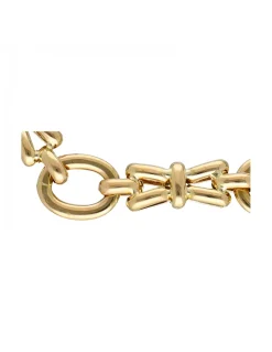 Pulsera de Oro amarillo 18K con diseño semi rígido
