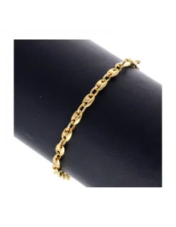 Pulsera de Oro amarillo 18K con diseño de Eslabones