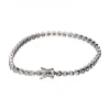 Pulsera Oro blanco Diamante (Color natural)