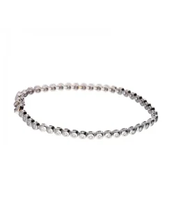 Pulsera Oro blanco Diamante (Color natural)
