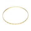 Pulsera rígida oro amarillo 18kl