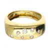 18 quilates Oro - Anillo - 0.04 ct Diamante
