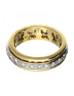 18 quilates Oro blanco - Anillo - 0.01 ct Diamante - Diamantes