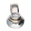 18 quilates Oro blanco - Colgante - 0.11 ct Diamante