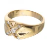 18 quilates Oro, Oro amarillo - Anillo - 0.15 ct Diamante - Diamantes