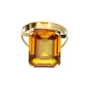 18 quilates Oro, Oro amarillo - Anillo - 21.36 ct Turmalina