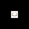 18 quilates Oro, Oro amarillo, Oro blanco - Anillo - 0.02 ct Diamantes