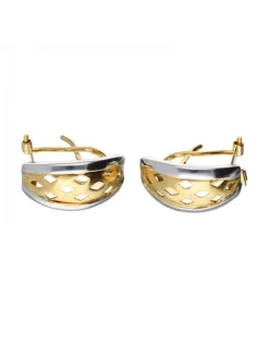 18 quilates Oro, Oro amarillo, Oro blanco - Pendientes