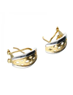 18 quilates Oro, Oro amarillo, Oro blanco - Pendientes