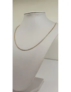 18 quilates Oro, Oro amarillo - Collar