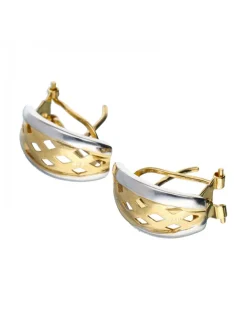 18 quilates Oro, Oro amarillo, Oro blanco - Pendientes