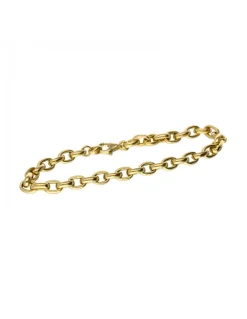 18 quilates Oro, Oro amarillo - Pulsera tobillera