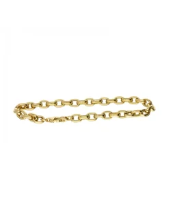 18 quilates Oro, Oro amarillo - Pulsera tobillera