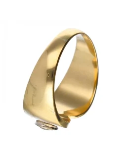 18 quilates Oro, Oro amarillo - Anillo - 0.13 ct Diamante
