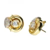 18 quilates Oro, Oro blanco - Pendientes - 0.19 ct Diamante - Diamante