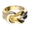 18 quilates Oro, Oro blanco - Anillo