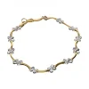 18 quilates Oro, Oro blanco - Pulsera