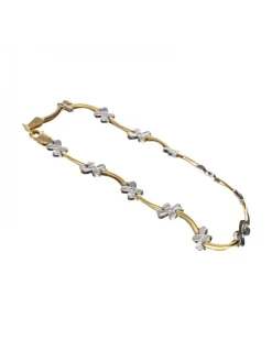 18 quilates Oro, Oro blanco - Pulsera