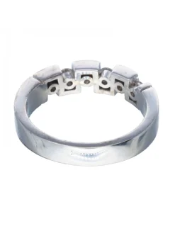 18 quilates Oro, Oro blanco - Anillo - 0.07 ct Diamantes