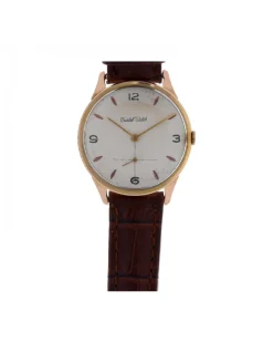 Reloj CRISTAL WHATSH de Oro rosado 18K con correas en piel