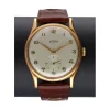 Reloj de Oro Amarillo 18K Marca DOGMA, con Correas en Piel
