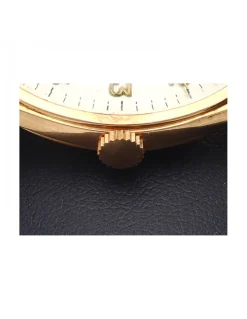 Reloj de Oro Amarillo 18K Marca DOGMA, con Correas en Piel