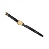 Reloj de oro amarillo 18K OMEGA con correas en cuero