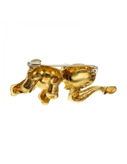 Rubí - Oro de 18 kt - Oro amarillo - Broche