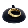 Solitario con brillante central de 0.10ct oro amarillo 18kl