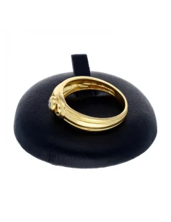 Solitario con brillante central de 0.10ct oro amarillo 18kl