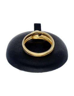 Solitario con brillante central de 0.10ct oro amarillo 18kl